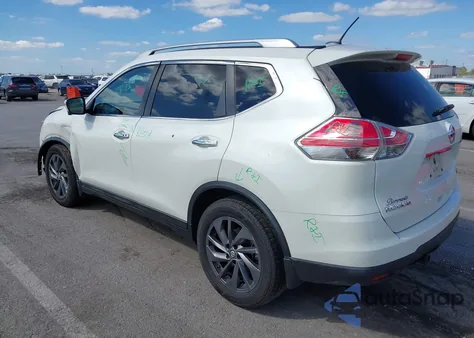 2016 Nissan Rogue Sl из США, поврежденный, VIN 5N1AT2MV8GC790200